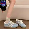 Zapatos de Entrenamiento Alemanes de Suela Plana para Exteriores Más Vendidos para Mujer Primavera/Otoño 2026 Nuevos Zapatos Deportivos Casuales Blancos de Suela Suave Ligeros Zapatos Forrest Gump