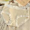 Braguitas sin costuras de seda de hielo para mujer, diseño floral pequeño, bragas moldeadoras 3D para melocotón, sensación desnuda, briefs que abrazan la cadera, bragas para mujer