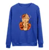 Comercio exterior Amazon moda europea y americana cuello redondo estampado Halloween patrón divertido hombres y mujeres CuCuello redondo