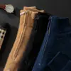 Suéter Masculino de Lã com Gola Alta Meia-Altura, Zíper, Color-Blocking, Tricô Grosso, Casual de Negócios, Caimento Solto, Cores Contrastantes, Camada Base de Caxemira