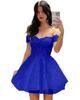 Vestido de Noite Transfronteiriço Ombro a Ombro 2026 Verão Novo Vestido de Cocktail de Renda Luxo Leve Nicho Vestido de Banquete de Alta Qualidade
