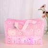Bolsa de cosméticos impermeable de PVC floral para viajes en casa, bolsa de almacenamiento para artículos de tocador y baño, venta al por mayor