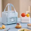 Bolsa de Almuerzo Cuadrada Moderna Runhui para Oficinistas, Bolsa Bento Portátil para Estudiantes, Bolsa Termo para Lonchera, Bolsa para Bolsa de Hielo