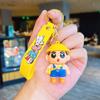 Llavero de Dibujos Animados Lindo y Divertido Muñeca de Goma Blanda Colgante para Bolso Coche Muñeca Shin-Chan Regalo Pequeño para Pareja Venta al por Mayor