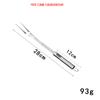 Set de Utensilios para Hornear de Acero Inoxidable Cuchara de Acero Inoxidable Espátula de Acero Inoxidable Espátula Creativa de Cocina Cuchara para Arroz Batidor de Huevos