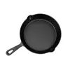 Conjunto de Panelas de Ferro Fundido de Três Peças, Frigideira sem Revestimento, Frigideira Pequena para Ovos, Frigideira Doméstica Antiaderente, Conjunto de Utensílios de Cozinha Tradicionais de Ferro
