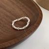 Anillo de estrella con diseño de nicho de estilo coreano para mujer, moda femenina, temperamento suave, personalidad, combinable, alta gama, ajustable, para dietas.