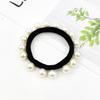 Anillo de toalla directo de fábrica clavo anillo de pelo de perla accesorios para el cabello cuerda para el cabello cabeza de bola banda para el cabello sin costuras baratijas