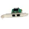 Tarjeta de Red Gigabit Ethernet de Doble Puerto de Red Pci-E 1000m Doble Puerto Eléctrico Chip Rtl8111F