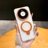 Adequado para Capa de Celular Huawei Mate80Pro, Nova Capa Protetora Anti-Queda com Suporte Magnético Giratório da Moda, Cobertura Total