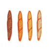 Juguete de baguette horneado delicioso accesorio creativo hecho a mano componentes DIY pegamento de crema resina materiales de accesorios pequeños venta al por mayor
