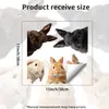 Adesivos Estáticos da Série Animais Simulados, Sem Cola e Removíveis, Adesivos de Combinação de Animais para Decoração de Cozinha, Varanda e Janela