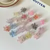 Mini Pasador Pequeño para Bebé Pasador para el Cabello de Niña Pinza Linda para Flequillo Pasador para la Frente de Niña Pasador Transparente