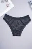 Suministro Exclusivo Transfronterizo de Bragas Triángulo de Seda Helada para Mujer, Sexy y Atractivas, Huecas, Ajustadas, Cómodas, Amigables con la Piel, Bragas sin Costuras