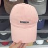 Gorra de Béisbol Bordada con Letras Simples Estilo Japonés para Hombre y Mujer Casual Combinable Copa Suave para Cabeza Grande Sombrero Parasol Moderno