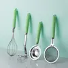 Herramientas de Comida Complementaria para Bebé Set Completo Batidor de Huevos Separador de Yemas Huevo al Vapor Molde para Hornear Colador Filtro para Comida de Bebé