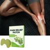 Parche Herbal de Ajenjo para Rodilla, Articulación Ósea, Columna Lumbar, Columna Cervical, Rodilla, Masaje Grupo Muscular Pierna, Parche de Cuidado Cómodo