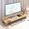 Suporte de altura ajustável para computador, suporte elevatório para tela de monitor, suporte de pescoço de ganso, base de extensão para mesa de estação de trabalho de escritório