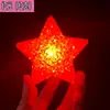 Luces de Estrella Portátiles para el Día del Niño, Accesorios Luminosos para Bailar, Pulseras Portátiles, Estrellas de Cinco Puntas para Actuaciones y Coros