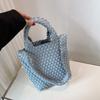 Bolso Sense de alta gama para mujer 2022 Nuevo Combinable Bolso de hombro / axila Nicho Tejido a mano Bolso tote para ir al trabajo
