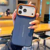 Adecuado para funda de teléfono iPhone 18 Pro Max, marco metálico para lente Samsung S26 Ultra, funda protectora de cuero Google 11