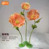 Tienda de flores de papel gigantes a gran escala Meichen decoración de boda accesorios de boda diseño de ventana productos de flores de papel falsas hechas a mano