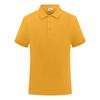 Camisa Polo de Manga Curta com Gola e Logo Personalizado 230g Estilo Pesado Camiseta Publicitária Rosa Roupa de Trabalho Bordar