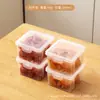 Caja de almacenamiento para refrigerador doméstico carne fresca congelada alimentos Anti-sabor cocina grado alimenticio frutas y verduras conservación caja sellada