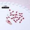 Accesorios Populares Transfronterizos para Uñas con Diamantes de Uña Redondos Planos Super Brillantes Diamantes de Vidrio con Forma Especial Corazón Diamante Gota de Agua Diamantes Accesorios Portátiles para Uñas