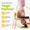 Taburete de Yoga de Madera, Silla de Equilibrio de Yoga de Madera para Uso en Casa, Taburete de Madera para Inversiones de Yoga