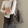 Bolsa Vintage de Ombro Único em Couro Macio para Mulheres, Sensação de Luxo, Novo Modelo 2026, Bolsa de Axila Grande Capacidade Versátil Casual, Bolsa Tote, Tendência