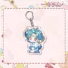 Llavero de Acrílico de Sailor Moon Tsukino Usagi de Dibujos Animados Lindo Colgante Creativo Accesorio de Llavero