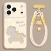 Diseño de Caballo Hueco Adecuado para Apple 17 Año Nuevo 16 Pro Año del Caballo 15 Max Correa 14 Suave iPhone 13 Funda de Teléfono Anticaídas