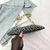 Porta-moedas Feminino 2025 Nova Coleção Primavera Início Nova Bolsa Feminina Transfronteiriça Bolsa de Ombro Leopardada da Moda Pequena Bolsa Transversal