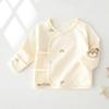 Roupa de meia-costas recém-nascida e roupa de monge puro algodão desossado primavera e outono bebê nascimento roupas bebê sala de parto essencial