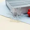 Nuevas Decoraciones Navideñas: Adornos Colgantes de Hielo Raspado Copo de Nieve de Anémona Marina, Exhibiciones Navideñas en Ventanas, Copos de Nieve Transparentes, Colgantes de Cono de Hielo