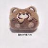 Creativo Dibujo Animado Pudín Animal Muñeca Accesorios Lindo Felpa Oso Cerdito Panda Muñeca Bolsa Broche