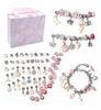 Pulsera de cuentas de cristal de colores, gran oferta en Amazon, conjunto de pulseras para niños, unicornio, bonito regalo de joyería.