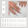 Pegatinas Populares para Uñas Portátiles Transfronterizas Uñas de Ballet Europeas y Americanas Uñas Portátiles Piezas de Uñas de Instagram Piezas de Uñas Removibles