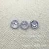 Aretes de Zirconia Cortada Gradiente Fuego Artificial 6mm 8mm Broqueles Piedras Sueltas DIY TikTok Xiaohongshu Más Vendidos Piedra Blanca Piedras Sueltas