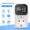 Controlador de temperatura inteligente display digital inteligente controlador de temperatura precisão colonização bomba de circulação interruptor de controle de temperatura ajustável sistema de temporização