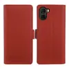 Adecuado para Nubia S2, funda de cuero con sensación de piel para teléfono, tapa abatible, tarjetero, soporte, anticaída, estilo de negocios