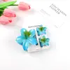 Novo Conjunto de Três Peças de Grampo de Cabelo Flor de Ovo da Amazon Clipes de Cabeça Traseira Flor Bauhinia Elegante Grampo Tubarão Acessórios de Cabelo