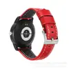 Para Huawei GT4/GT3 Correa de Cuero Samsung Galaxy watchs3 Cadena de Reloj Retro Hueca de Cuero Loco