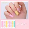 Zhengxiang Comercio Exterior Transfronterizo Pegatinas para Uñas Estilo Japonés Película de Esmalte de Uñas con Lámina Dorada Impermeable Pegatinas para Uñas de Celebridad de Internet Juego Completo Venta al por Mayor Personalización