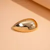 Broche Oval Metálico Brillante Transfronterizo Europeo y Americano, Pin de Lujo Ligero de Gama Alta, Accesorio de Traje Moderno y Elegante al por Mayor