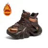 2591-2 Zapatos de Papá Populares para Mujer 2026 Otoño Malla Transpirable Versátiles Zapatos de Papá Estudiante Deportivos Casuales