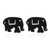Pendientes de Fruta Geométricos Simples para Mujer Ins Diseño de Nicho Acero Inoxidable Lindo Elefante Gato Conejo Uña de Hueso de Oreja