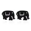 Aretes Estilo Resort con un Diseño Único para Niñas, Hechos de Acero Inoxidable, con Motivos de Piña, Conejo, Elefante, Gato y Golondrina