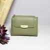 Carteira Curta Nova Feminina Transfronteiriça Mini Texturizada High-End 70% de Desconto Empilhável Múltiplos Slots para Cartão Clutch Carteira Macia